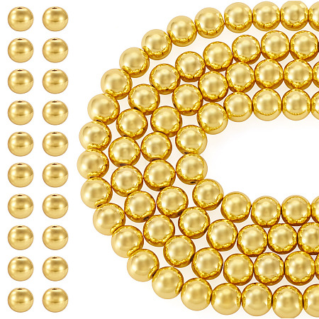 108Pcs 2 Strands Electroplate Glass Beads Strands EGLA-TA0013-58-1
