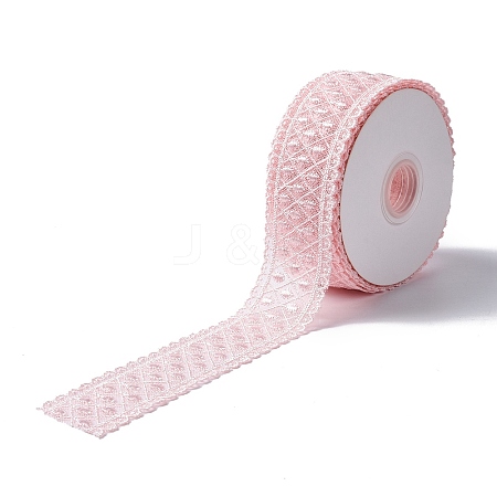 10 Yards Polyester Lace Trim Ribbon OCOR-C004-06F-1