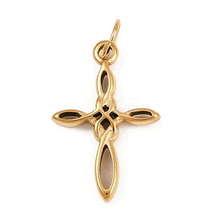 304 Stainless Steel Pendants STAS-K307-09B-G-1