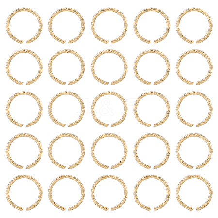 HOBBIESAY Brass Linking Rings KK-HY0003-31-1