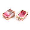 Gradient Color Glass Pendants GLAA-S193-008-A04-3