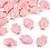 18Pcs Handmade Porcelain Beads Strands PORC-TADJ0001-04A-3