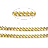 Golden Brass Enamel Curb Chain CHC-H103-07G-G-2