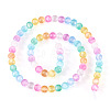 1 Strand Natural Selenite Dyed Beads Strands G-TA0002-89-1