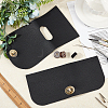 2Pcs 2 Style Alloy Twist Hasp FIND-WR0001-50C-6