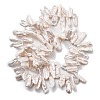 Natural Baroque Keshi Pearl Beads Strands PEAR-P064-02E-05B-3