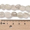 Natural White Moonstone Beads Strands G-P497-01E-69C-5