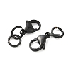 304 Stainless Steel Lobster Claw Clasps STAS-K313-01F-EB-2