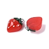 Spray Painted Opaque Resin Pendants RESI-Q232-01C-2