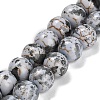 Synthetic Turquoise Beads Strands TURQ-F019-03E-2