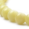 Natural Lemon Jade Beads Strands G-S259-46-4mm-3