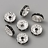 50Pcs Alloy Rhinestone Spacer Beads ALRI-SZC0003-05S-01-1