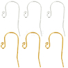 2 Colors 925 Sterling Silver Earring Hooks STER-BBC0006-24B-1