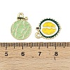 Alloy Enamel Pendants FIND-G100-03G-3