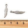 304 Stainless Steel Pendants STAS-E446-08P-3