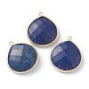 Natural Lapis Lazuli Pendants G-B009-07G-C-1