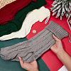 4Pcs 4 Colors Knitted Acrylic Fiber Hanging Stocking Bags AJEW-SP0004-04-3