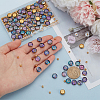Electroplated Glass Bead GLAA-PH0003-64A-3
