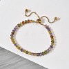 304 Stainless Steel Pave Cubic Zirconia Tennis Bracelets BJEW-G754-03G-05-1