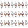 SUNNYCLUE 30Pcs Natural Freshwater Pearl Connector Charms FIND-SC0005-39-1