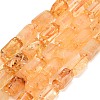 Heated Natural Citrine(Heated) Beads Strands G-F836-B08-01-2