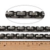 304 Stainless Steel Byzantine Chains SA-E001-20BP-A-2