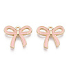 Light Gold Plated Alloy Pendants ENAM-T009-40A-2