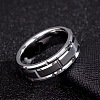 201 Stainless Steel Finger Rings for Unisex WG511F1-05-1