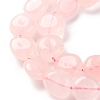 Natural Rose Quartz Beads Strands G-G146-A08-02-4