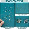 Unicraftale DIY Wire Wrap Ring Dangle Earring Making Kit DIY-UN0003-65-4