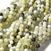 Natural New Jade Beads Strands G-F591-16-8MM-1