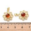 Natural Carnelian Pendants G-B123-02G-07-3