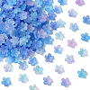 93G Frosted Acrylic Bead Caps FACR-YW0001-10D-1