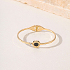 Roman Style Alloy Hinged Bangles for Women IG2140-1