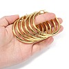 304 Stainless Steel Hoop Earrings EJEW-H358-08G-A-6