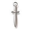304 Stainless Steel Pendants STAS-H223-17AS-02-1