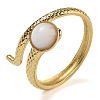 Natural White Jade Finger Rings RJEW-U027-04G-07-1