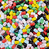 700Pcs 7 Colors Opaque Imitation Jade Glass Beads GLAA-TA0003-27-2
