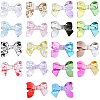 54Pcs 18 Colors Transparent Acrylic Beads OACR-PA0001-81-7