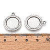 Tibetan Style Alloy Pendant Cabochon Settings PALLOY-N178-05AS-3