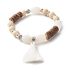 Round Bodhi Beads Stretch Bracelets Sets BJEW-JB07346-3