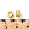 Rack Plating Brass Beads KK-M269-04G-3