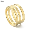 2Pcs Brass Rings TOOL-YW0001-75-1