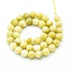 Natural Quartz Beads Strands G-N355-10mm-40-2