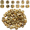 60Pcs 6 Styles Tibetan Style Alloy European Beads TIBEB-SP0001-06-1