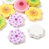 Opaque Resin Cabochons RESI-K030-07-3