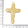 Bohemian Style 304 Stainless Steel with Synthetic Turquoise Big Pendants LS-STAS-G381-02G-09-3