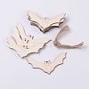 Wooden Ornaments WOOD-WH0101-24-1