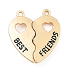Alloy Enamel Split Pendants LS-ENAM-P255-01G-1