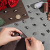 20Pcs Alloy Shank Buttons BUTT-PH0001-82A-B-3